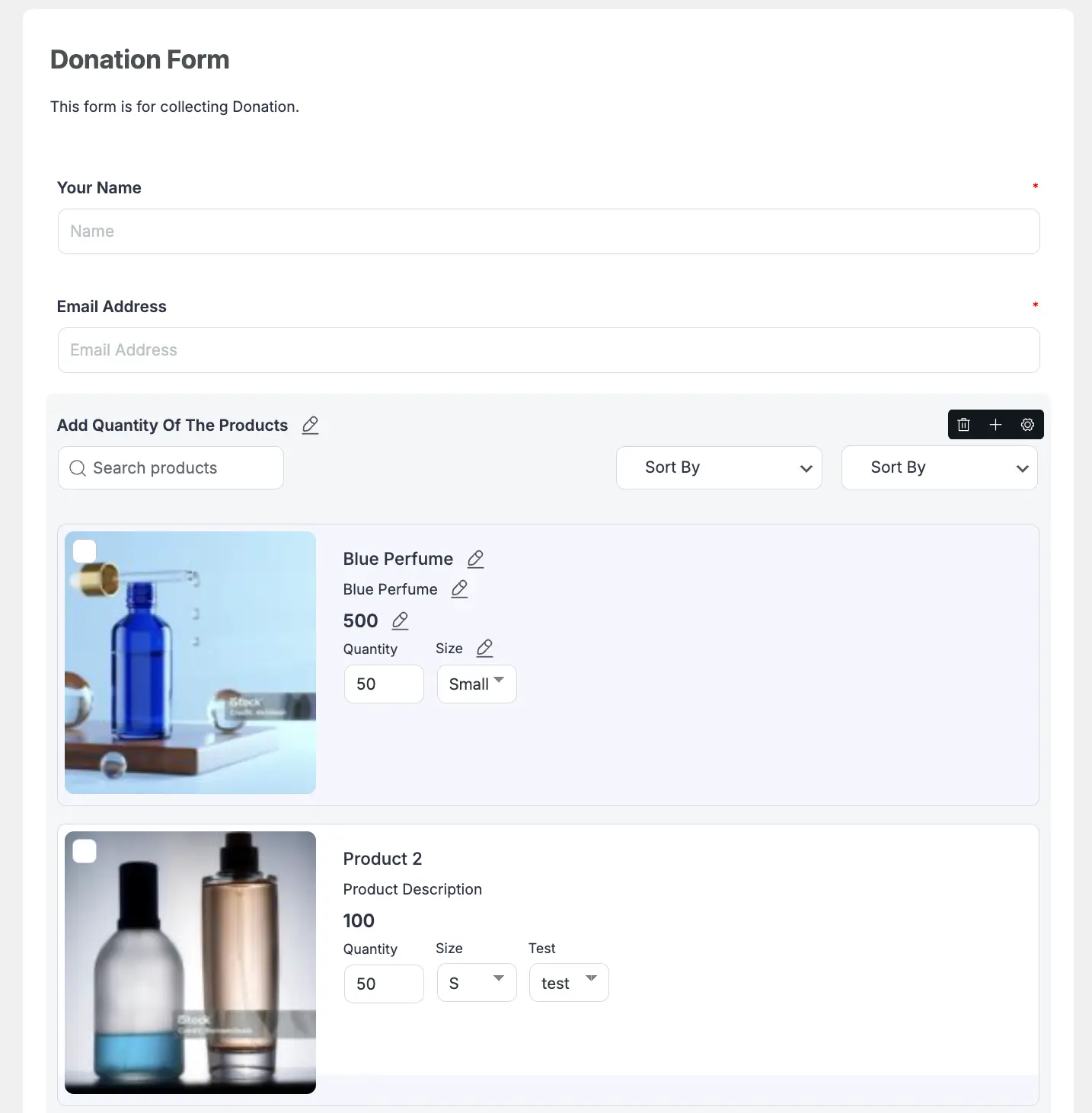 Single Line Template Preview