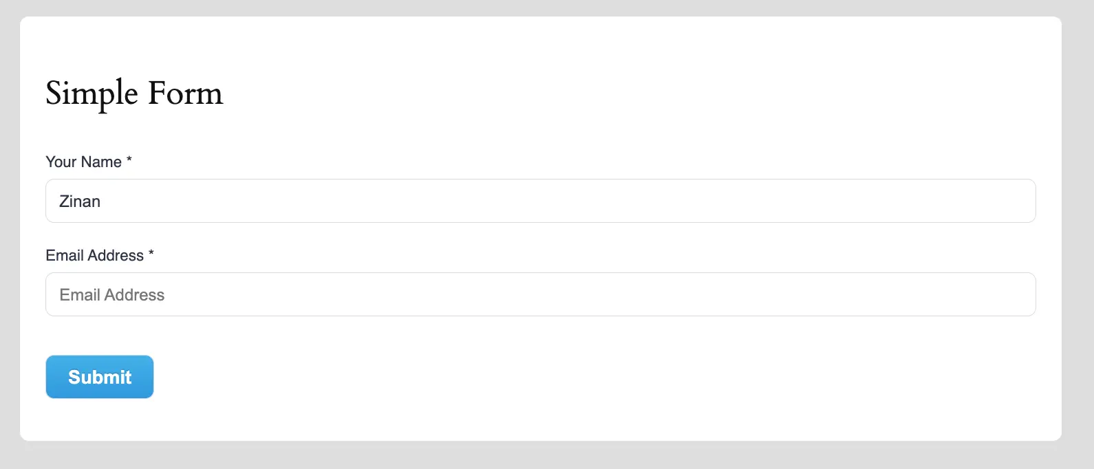 Preview when conditions are met