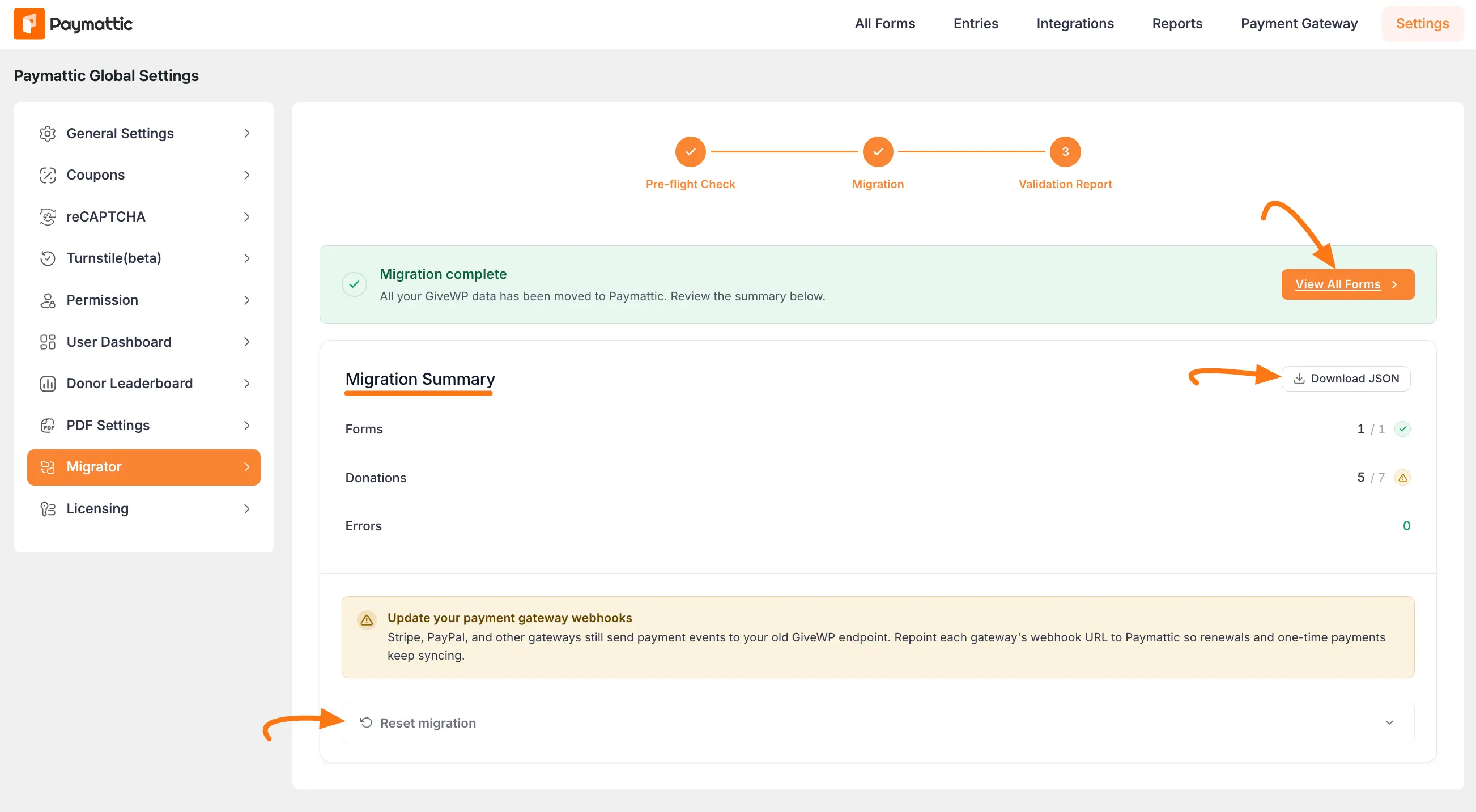 Validation Report