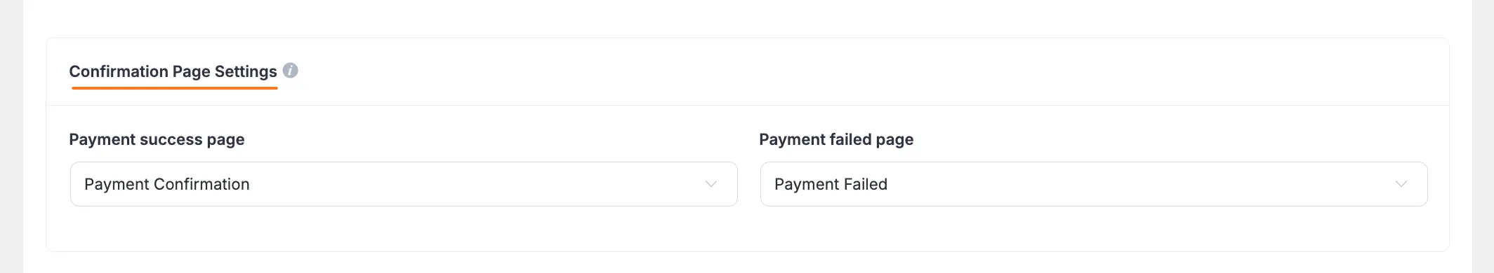 PayPal Confirmation Settings