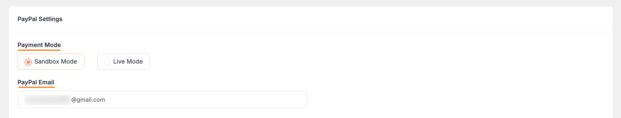 PayPal Basic Settings