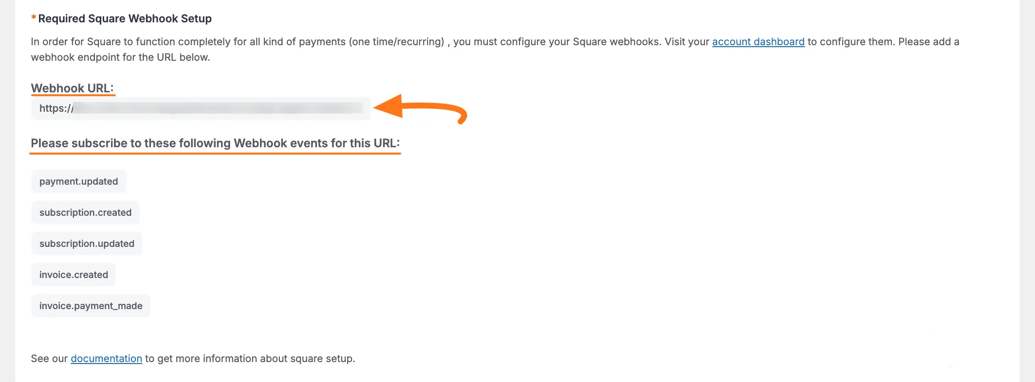 Webhook Configuration Details