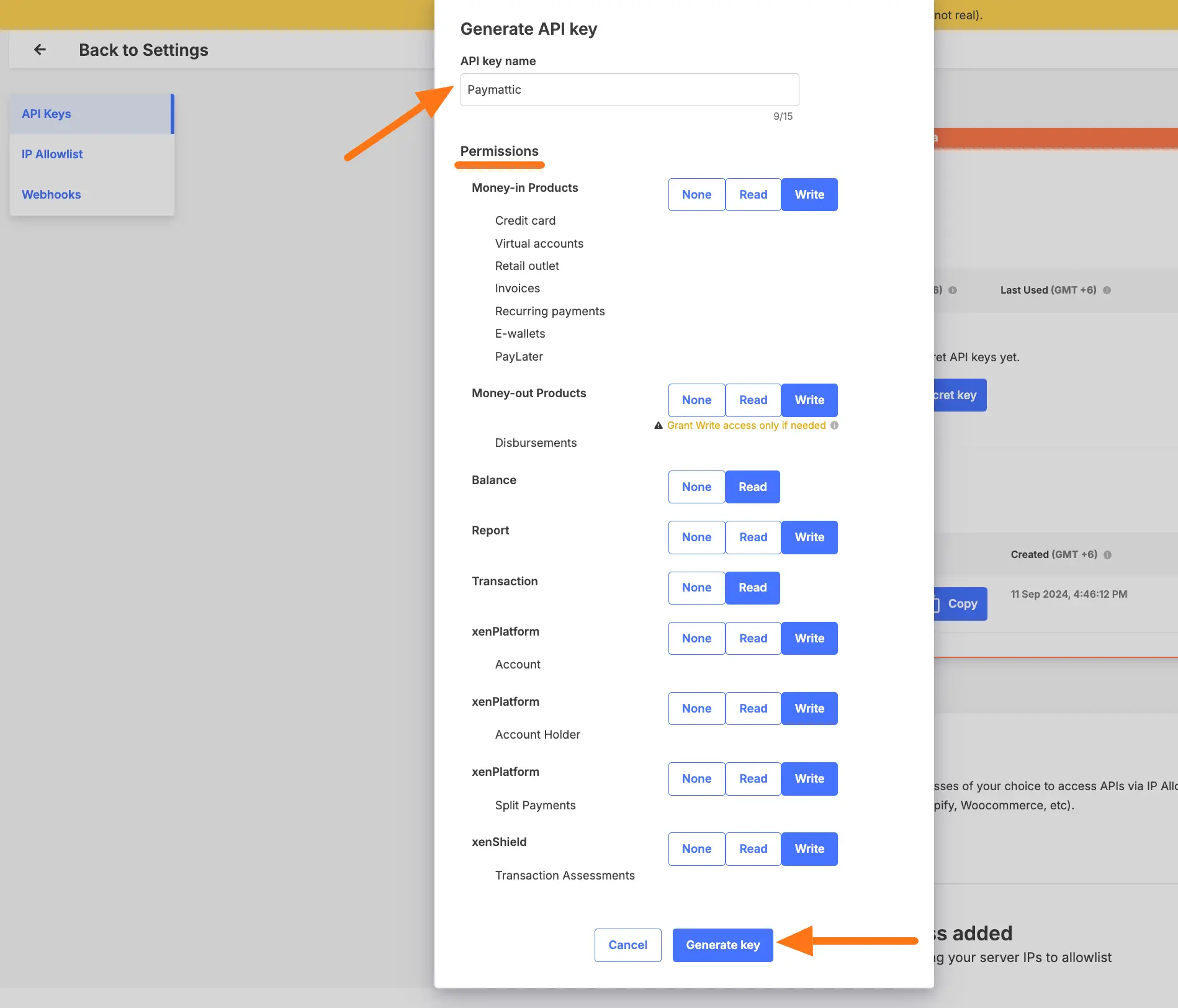 API Key Configuration