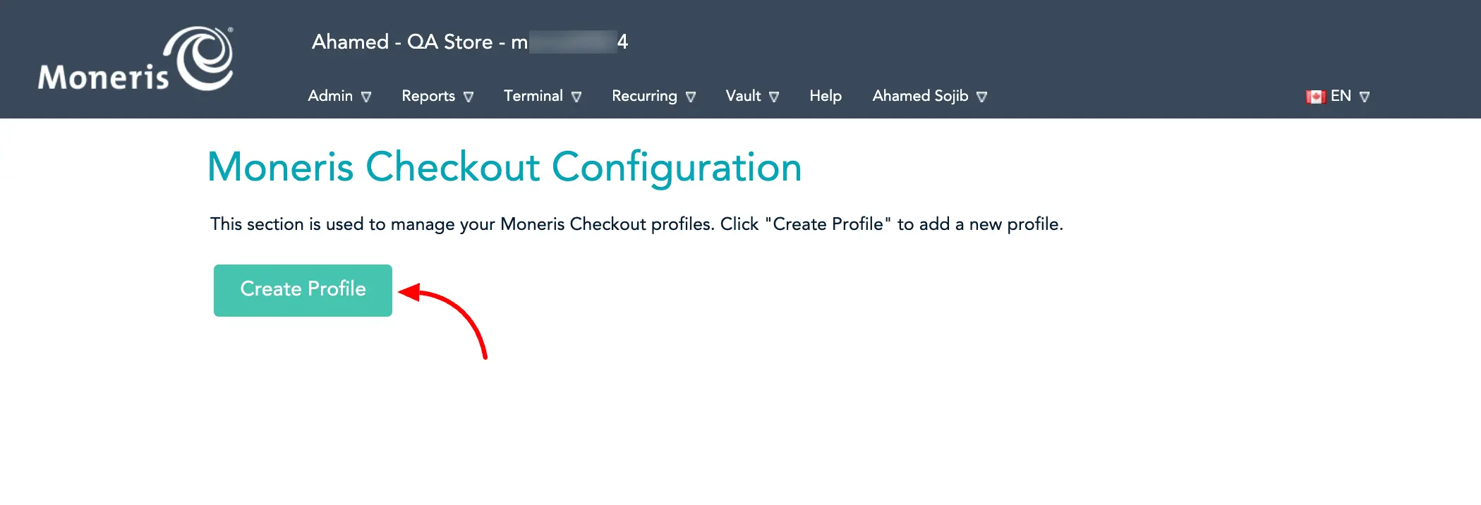Create Checkout Profile