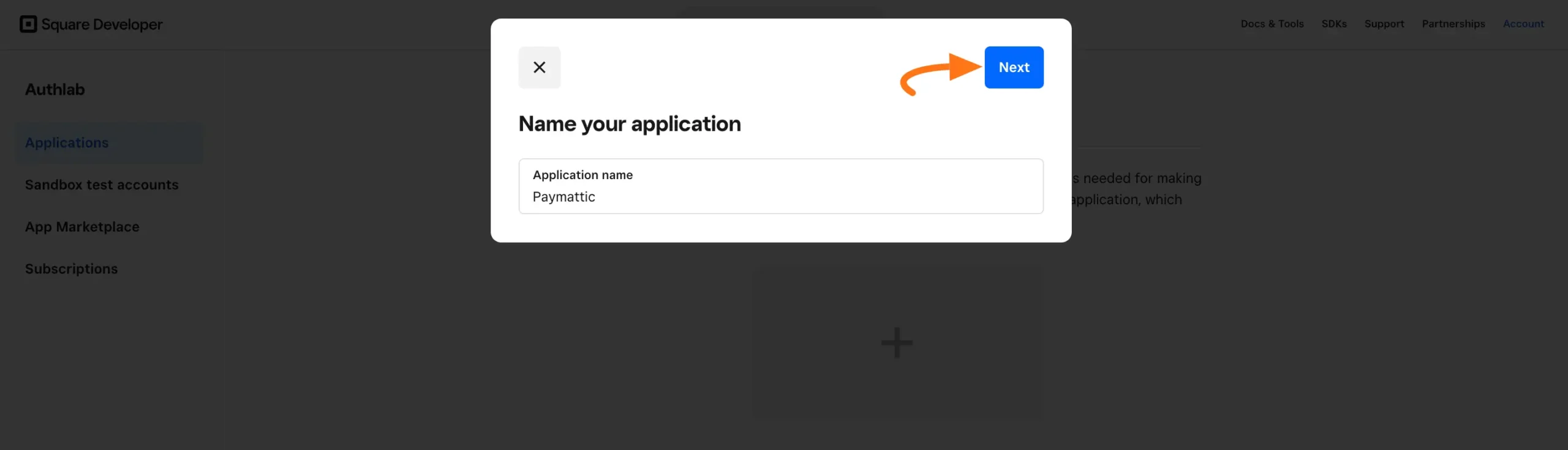 Name Your Application
